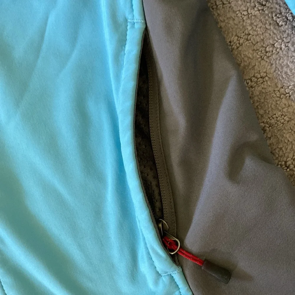 THE NORTH FACE Summit Series blue Windstopper jacket, Med.
